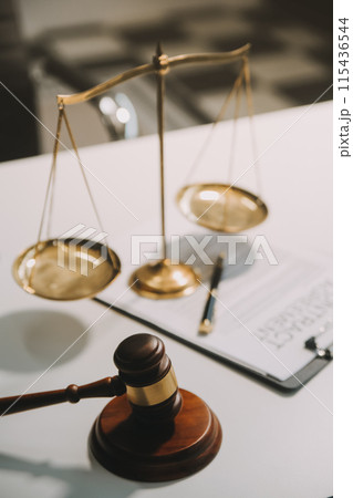 Lawyer, legal advisor, businessman brainstorming information on agreement details Business contracts in legal processing books for accuracy in contract documents. joint financial investment. Lawyer, legal advisor, businessman brainstorming information on agreement details Business contracts in legal processing books for accuracy in contract documents. joint financial investment. 115436544