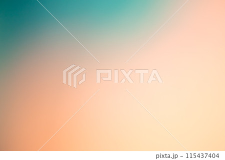 オレンジカラー系グラデーションイメージ　(背景画像) 115437404