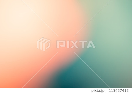 オレンジカラー系グラデーションイメージ　(背景画像) 115437415