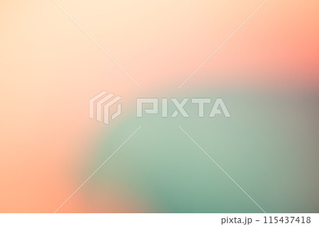 オレンジカラー系グラデーションイメージ　(背景画像) 115437418