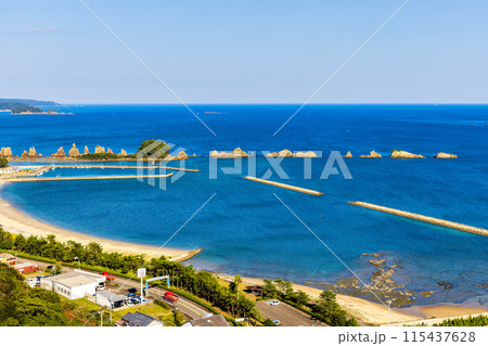 橋杭岩 (10月 晴れ 和歌山県) 橋杭岩 (10月 晴れ 和歌山県) 115437628