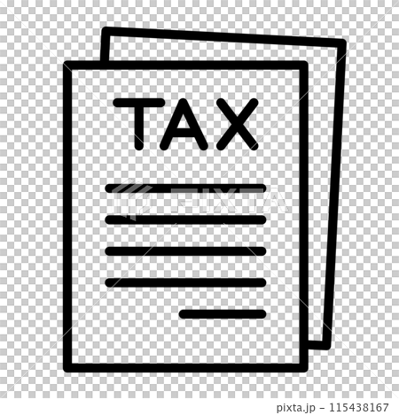 多個稅務文件的圖示。 115438167
