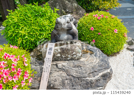 京都西院 西院春日神社の一願蛙 京都西院 西院春日神社の一願蛙 115439240
