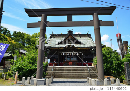 群馬県邑楽郡板倉町板倉のパワースポット　板倉雷電神社 115440692