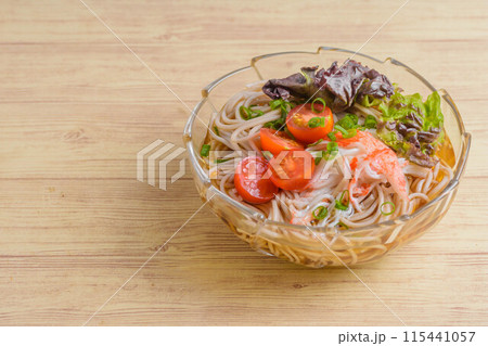 夏の定番　ぶっかけ蕎麦 115441057
