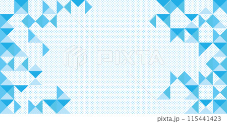 楽しい気分を演出、パステルカラーの図形が軽やかに踊る涼しげな雰囲気の背景デザイン素材 楽しい気分を演出、パステルカラーの図形が軽やかに踊る涼しげな雰囲気の背景デザイン素材 115441423