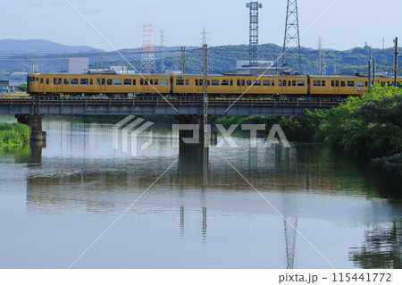 乗客を満載して朝のラッシュアワーに活躍する115系電車_2024/5/17撮影 115441772