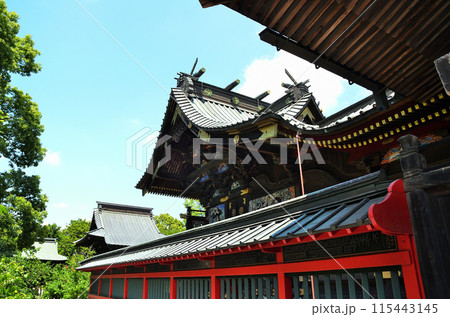 群馬県邑楽郡板倉町板倉のパワースポット　板倉雷電神社 115443145