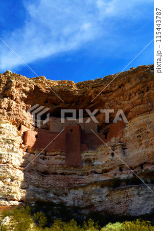 Montezuma's Castle Indian Ruins Cliff Dwelling, Arizona 115443787