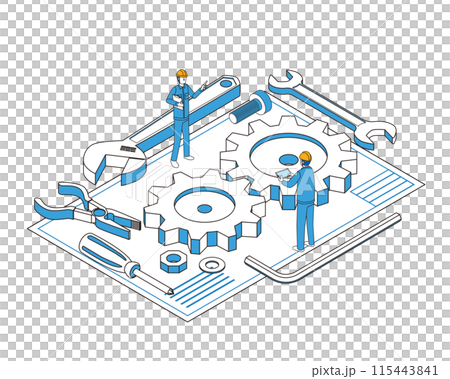 製造業の作業員 115443841
