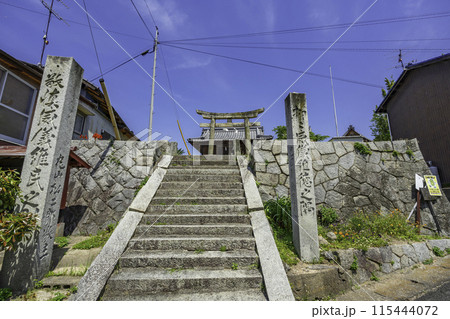 生口島　穀神社　石段　広島県尾道市 115444072
