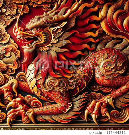 麒麟（赤金） 115444211