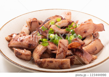 ［中国産］アメリカオオアカイカ　耳　バター醤油炒め 115444990