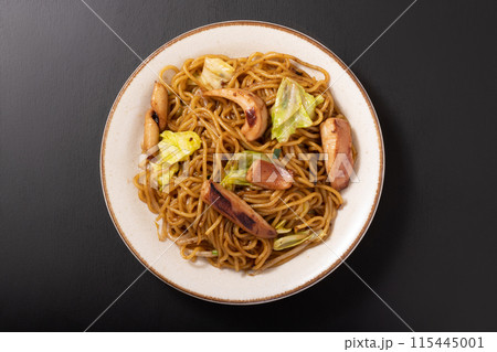 イカ焼きそば　アメリカオオアカイカ　耳 115445001