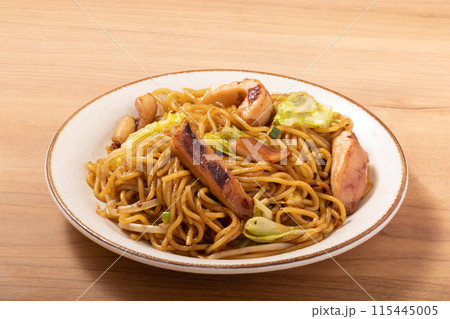 イカ焼きそば　アメリカオオアカイカ　耳 115445005