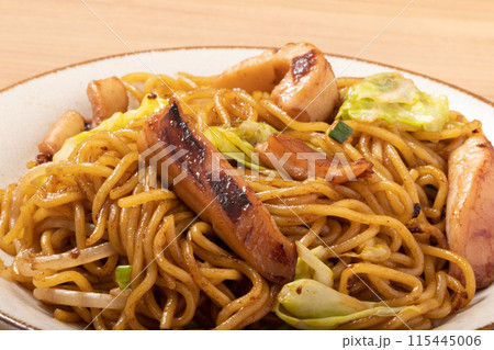 イカ焼きそば アメリカオオアカイカ 耳 イカ焼きそば アメリカオオアカイカ 耳 115445006