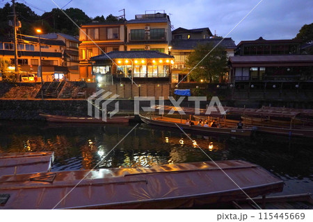 京都宇治川 夜景 京都宇治川 夜景 115445669