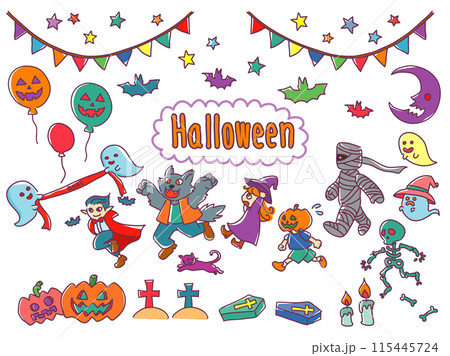 ハロウィン運動会 115445724