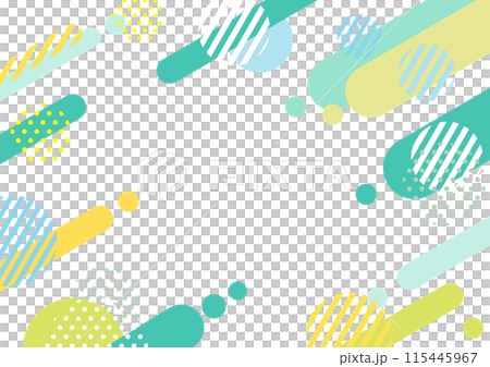 Summer green pop background 115445967