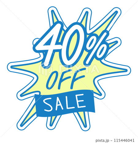 40%OFF コミック風吹き出しイラスト素材 40%OFF コミック風吹き出しイラスト素材 115446041