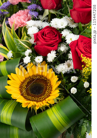Many different flower bouquet Many different flower bouquet 115447208