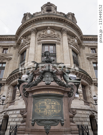 Monument Charles Garnier at The Palais Garnier. 115449152