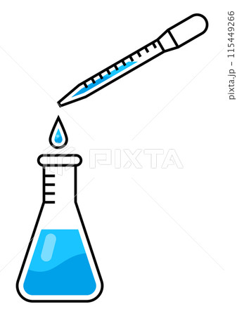 Test tube icon. Science item. Medical concept image. 115449266