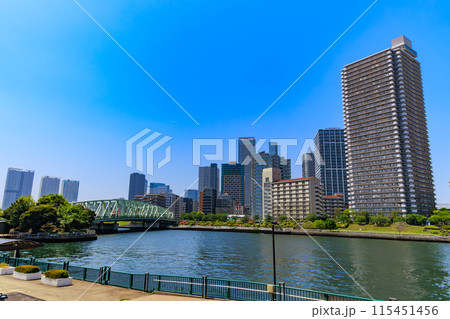 東京　中央区 佃　晴海運河沿いのタワーマンション 115451456
