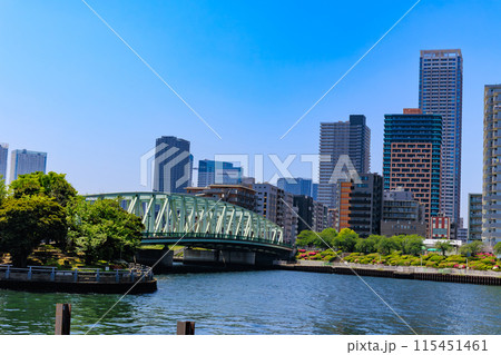東京　中央区 佃　晴海運河沿いのタワーマンション 115451461
