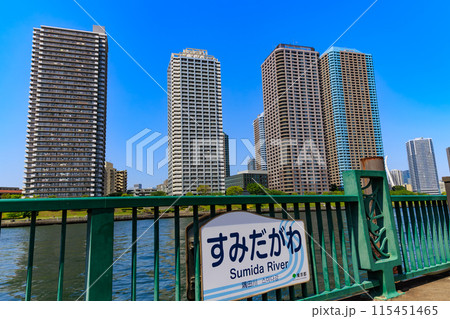 東京　中央区 佃　晴海運河沿いのタワーマンション 115451465