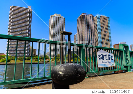 東京　中央区 佃　晴海運河沿いのタワーマンション 115451467