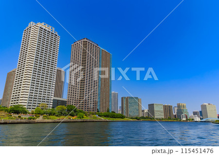 東京　中央区 佃　晴海運河沿いのタワーマンション 115451476