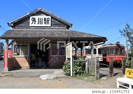 銚子電鉄「外川駅」駅舎 115451751