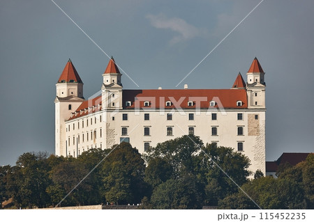 Castle hill in Bratislava, Slovakia Castle hill in Bratislava, Slovakia 115452235