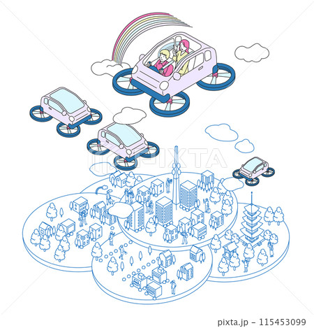 空飛ぶ車　イメージ 115453099