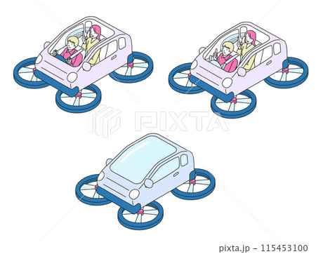 空飛ぶ車 115453100