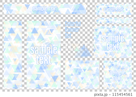 橫幅 set_triangle_blue 橫幅 set_triangle_blue 115454561