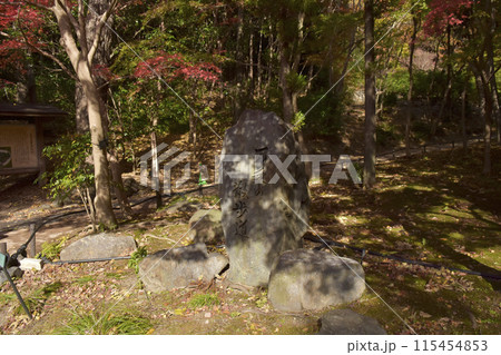 名古屋市東山動植物園 万葉の散歩道の石碑 名古屋市東山動植物園 万葉の散歩道の石碑 115454853