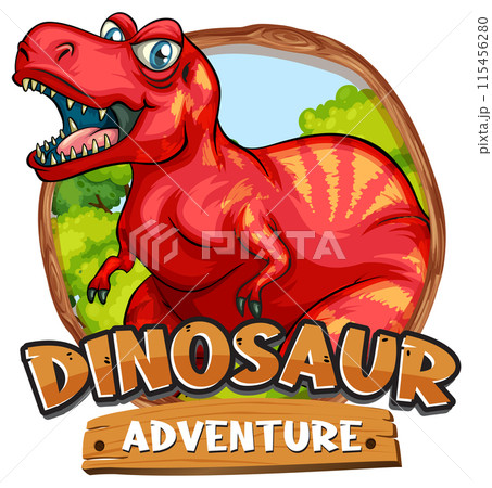 Dinosaur Adventure Illustration 115456280