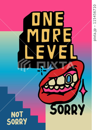 retro pop classic poster design 115456710