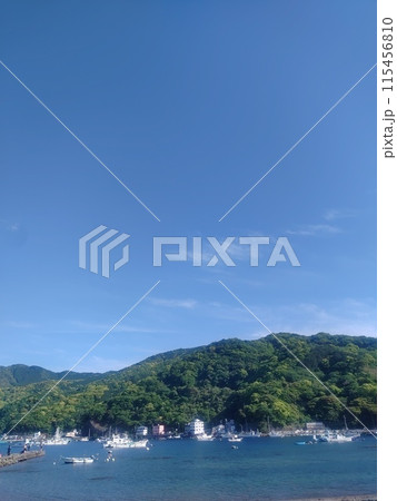 青い海と青い空 青い海と青い空 115456810