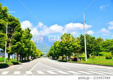 野辺山駅前より八ヶ岳方面を望む(長野県南牧村)【2024.6】 野辺山駅前より八ヶ岳方面を望む(長野県南牧村)【2024.6】 115457494