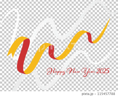 2025年　巳年　年賀状 115457788