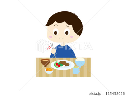 食事マナー迷い箸 食事マナー迷い箸 115458026