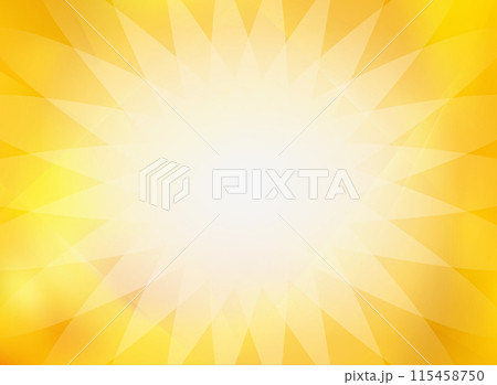 幾何学 背景 フレーム ドット オレンジ ヒマワリ 115458750