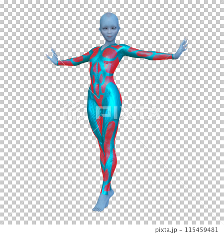 Female alien 115459481