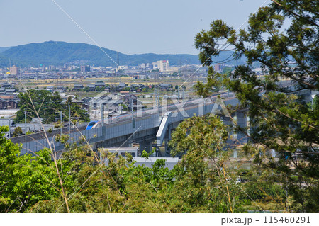 北陸新幹線 JR越前たけふ駅 北陸新幹線 JR越前たけふ駅 115460291