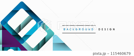 Business triangle and squares vector abstract background Business triangle and squares vector abstract background 115460679