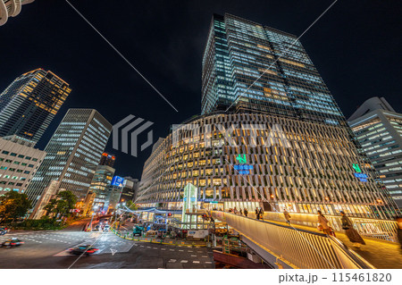 【大阪】阪神梅田本店周辺の夜景【都市風景】 115461820