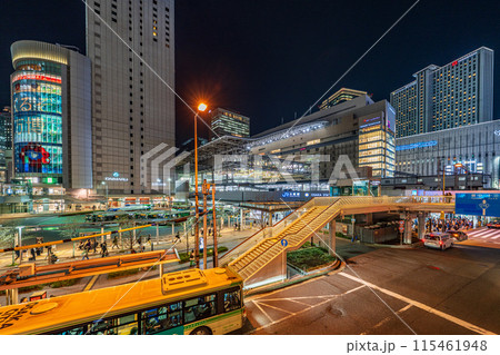 【梅田】大阪の夜景【都市風景】 【梅田】大阪の夜景【都市風景】 115461948